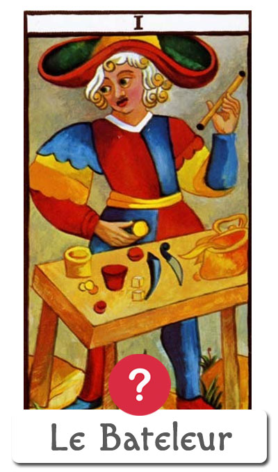Oui Non-lecture de tarot : Le Magicien