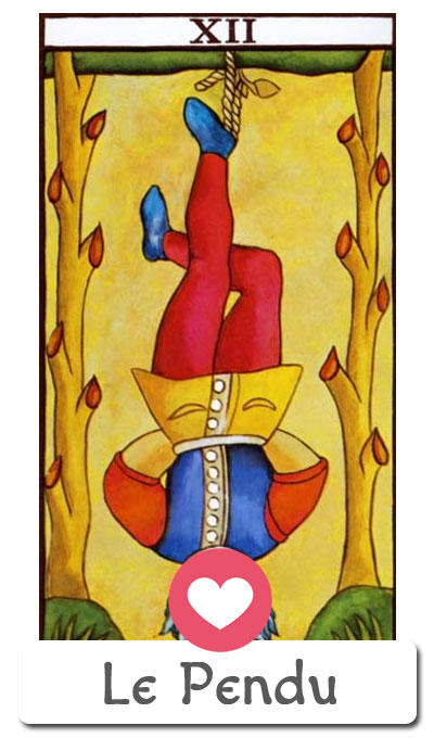 Tarot d'amour : le Pendu