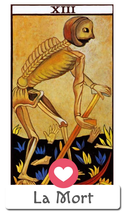 Tarot d'amour : la mort