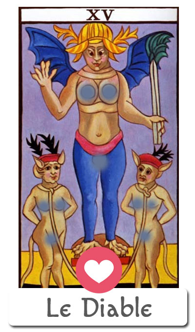 Tarot d'amour : le Diable