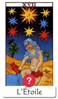 Oui Non lecture du tarot : L'Étoile