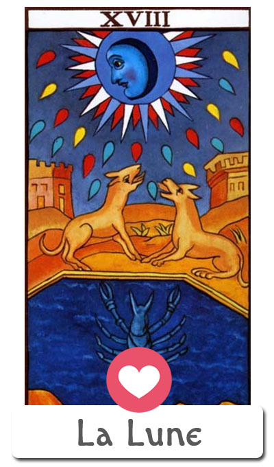 Tarot d'amour : la Lune