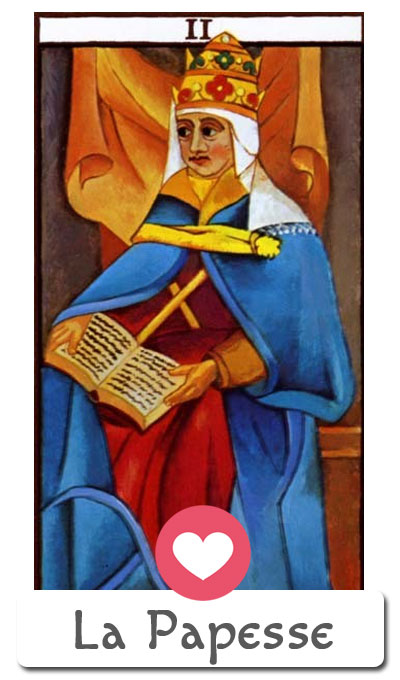 Tarot d'amour : la Grande Prêtresse