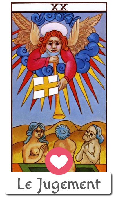 Tarot d'amour : Jugement