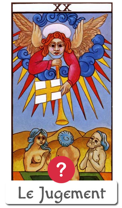 Oui Non lecture du tarot : Jugement