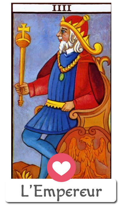 Tarot d'amour : l'Empereur
